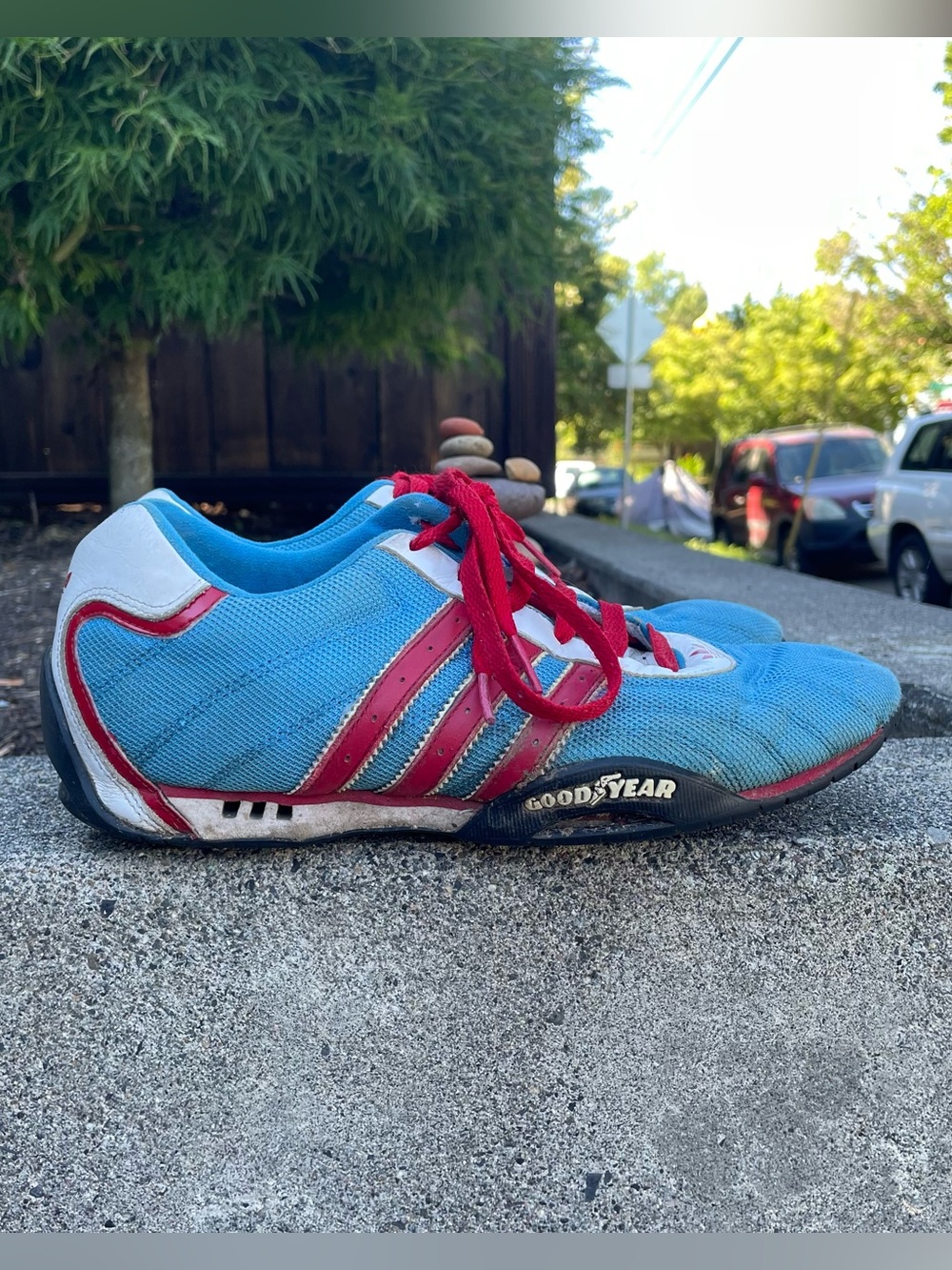 Rare vintage 2005 Adidas Goodyear Adi Racer Low shoes men’s 7.5 or women’s 8.5/9